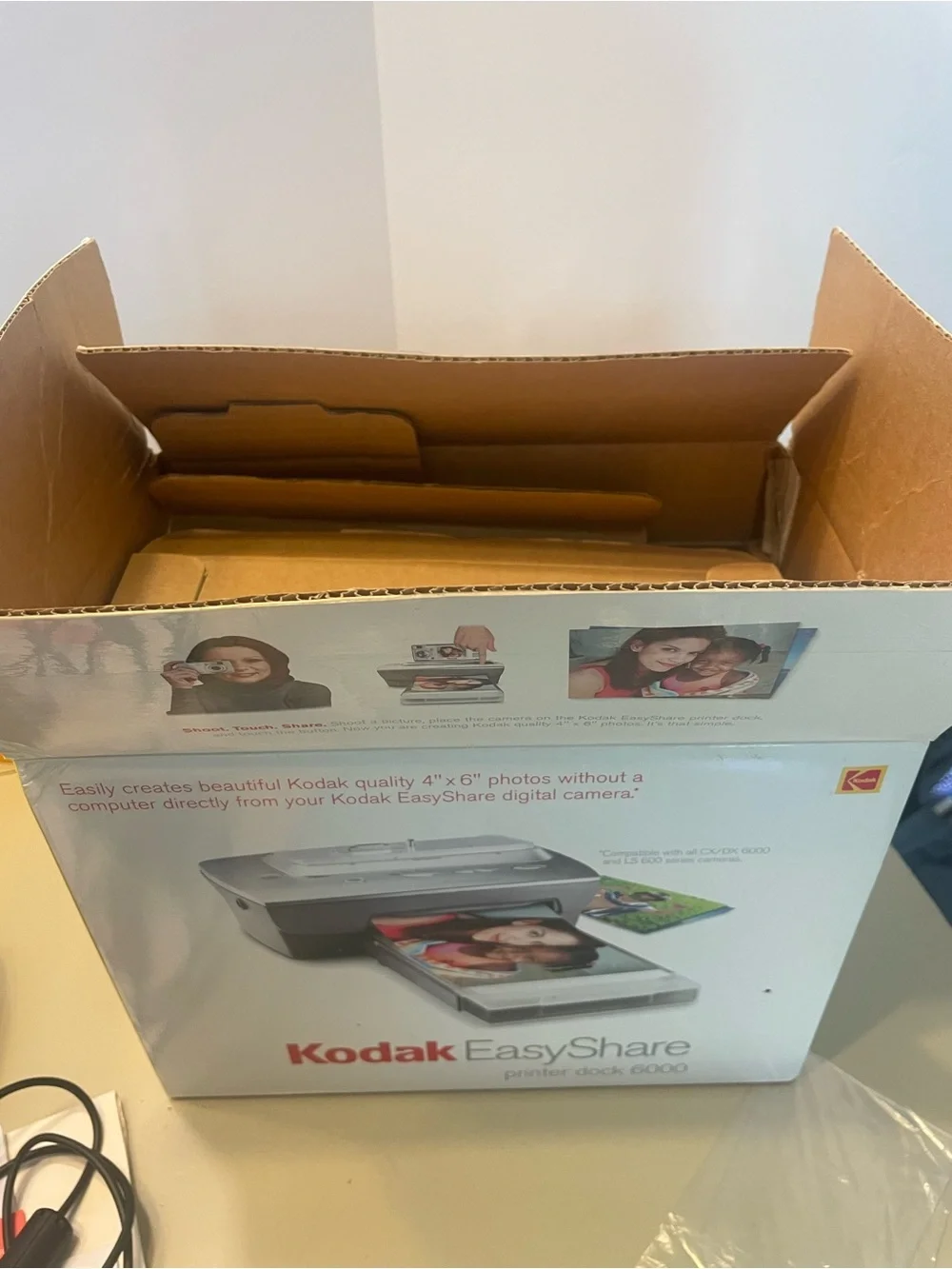 Kodak Easy Share CX6330 Camera. New Printer Doc 6000. Vintage. Photo Paper. Lot.
